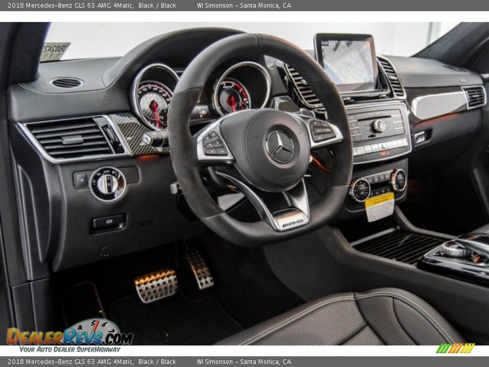 2018 Mercedes-Benz GLS 63 AMG 4Matic Black / Black Photo #21