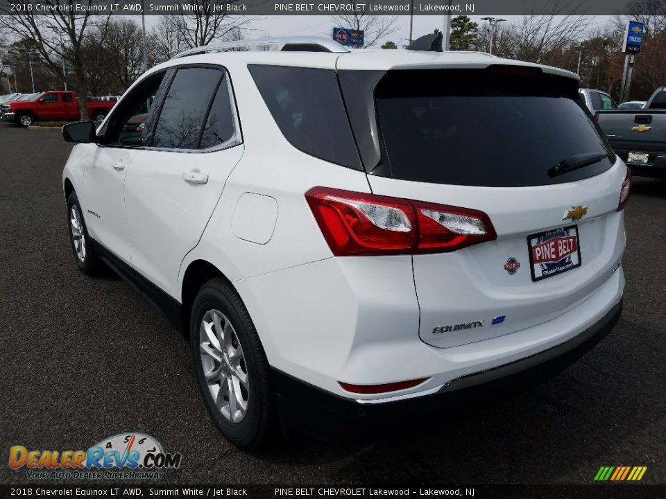 2018 Chevrolet Equinox LT AWD Summit White / Jet Black Photo #4