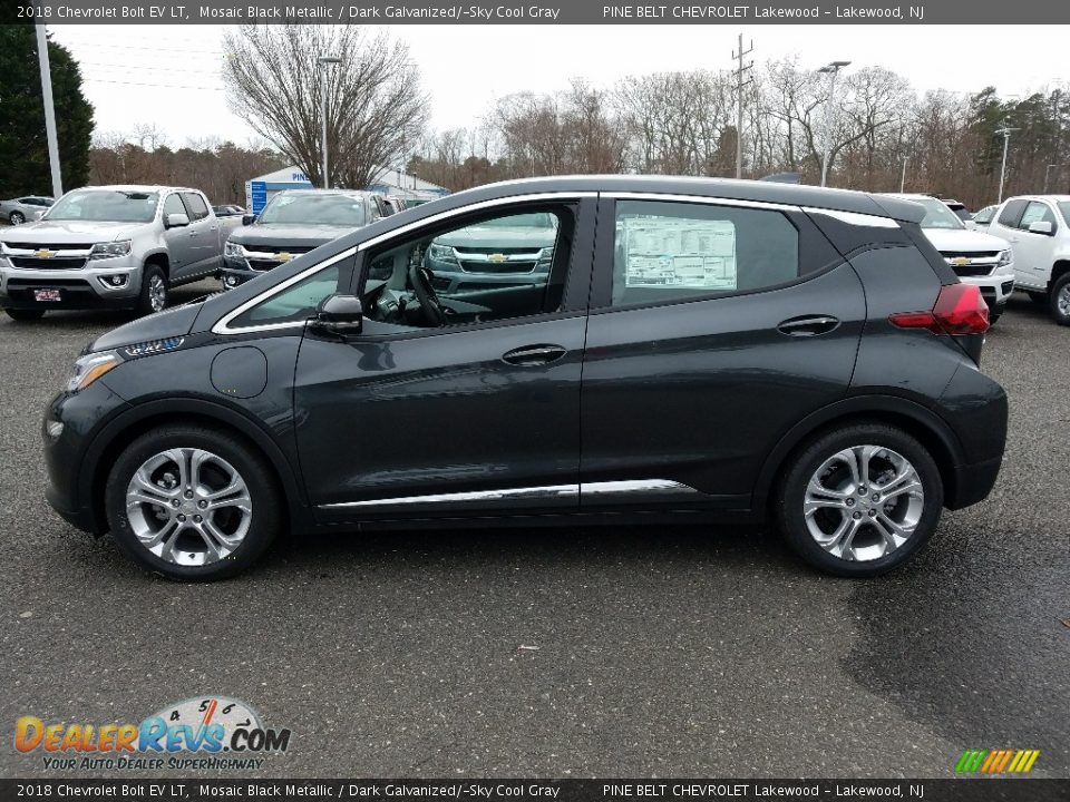 Mosaic Black Metallic 2018 Chevrolet Bolt EV LT Photo #3