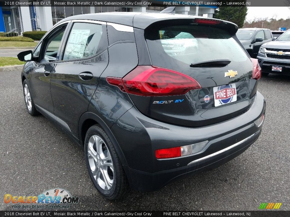 2018 Chevrolet Bolt EV LT Mosaic Black Metallic / Dark Galvanized/­Sky Cool Gray Photo #4