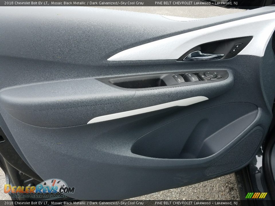 2018 Chevrolet Bolt EV LT Mosaic Black Metallic / Dark Galvanized/­Sky Cool Gray Photo #6