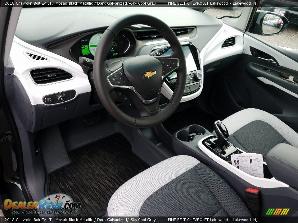 2018 Chevrolet Bolt EV LT Mosaic Black Metallic / Dark Galvanized/­Sky Cool Gray Photo #7