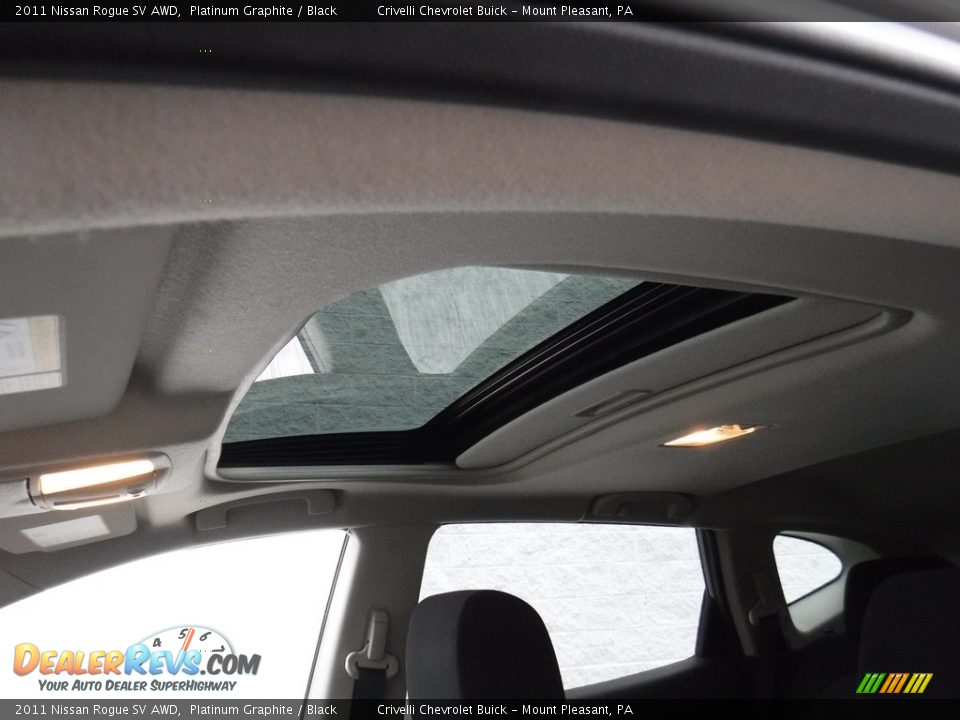 2011 Nissan Rogue SV AWD Platinum Graphite / Black Photo #13