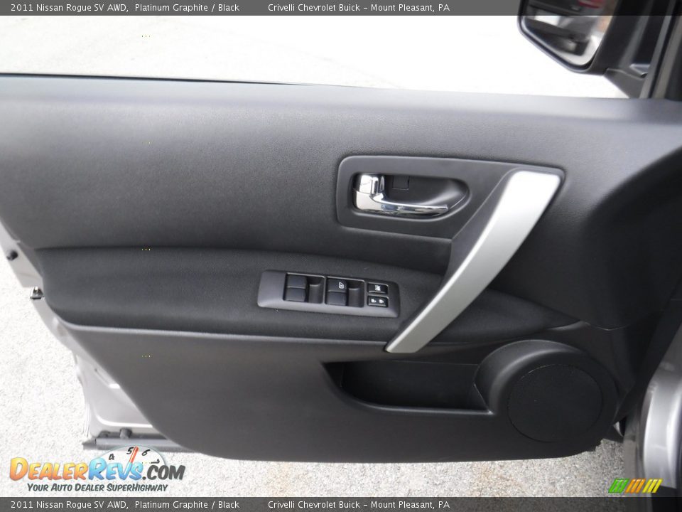 2011 Nissan Rogue SV AWD Platinum Graphite / Black Photo #14