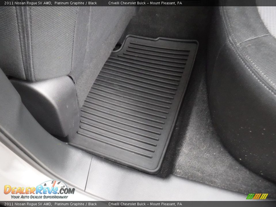 2011 Nissan Rogue SV AWD Platinum Graphite / Black Photo #27