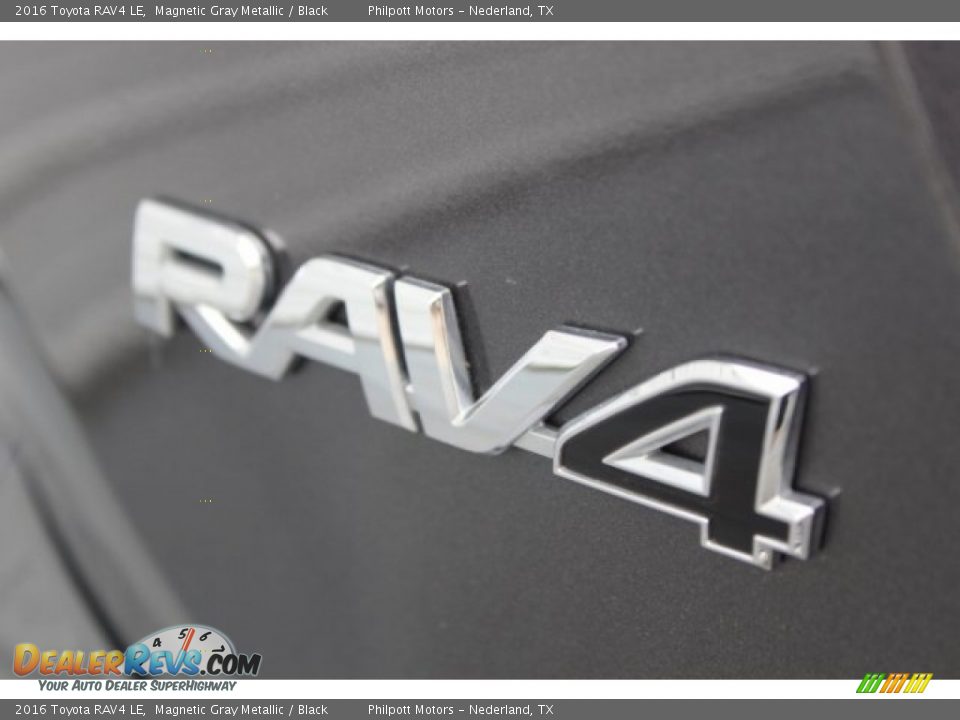 2016 Toyota RAV4 LE Magnetic Gray Metallic / Black Photo #34