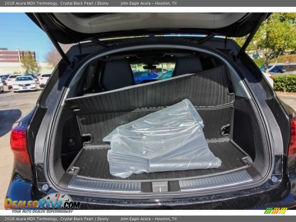 2018 Acura MDX Technology Crystal Black Pearl / Ebony Photo #20