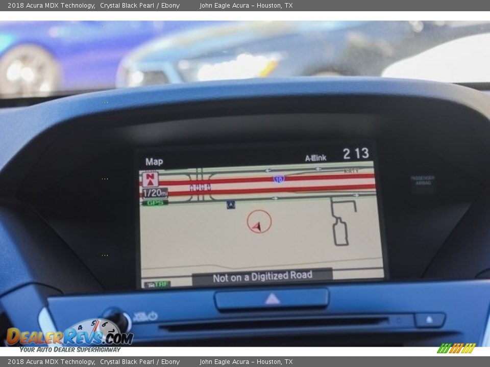 2018 Acura MDX Technology Crystal Black Pearl / Ebony Photo #31