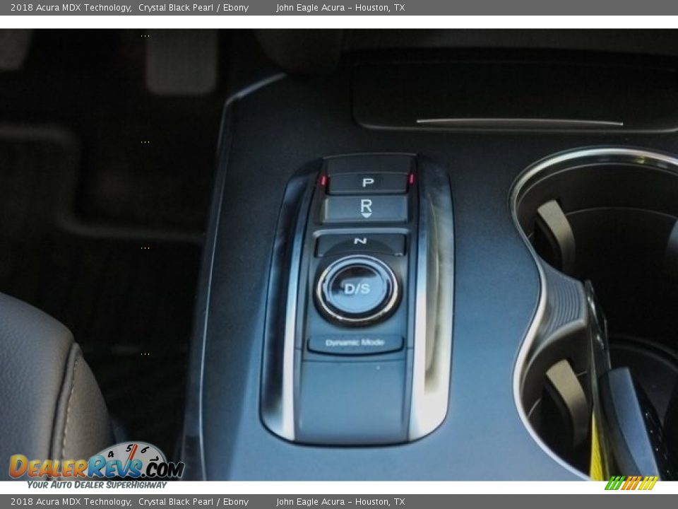 2018 Acura MDX Technology Crystal Black Pearl / Ebony Photo #34