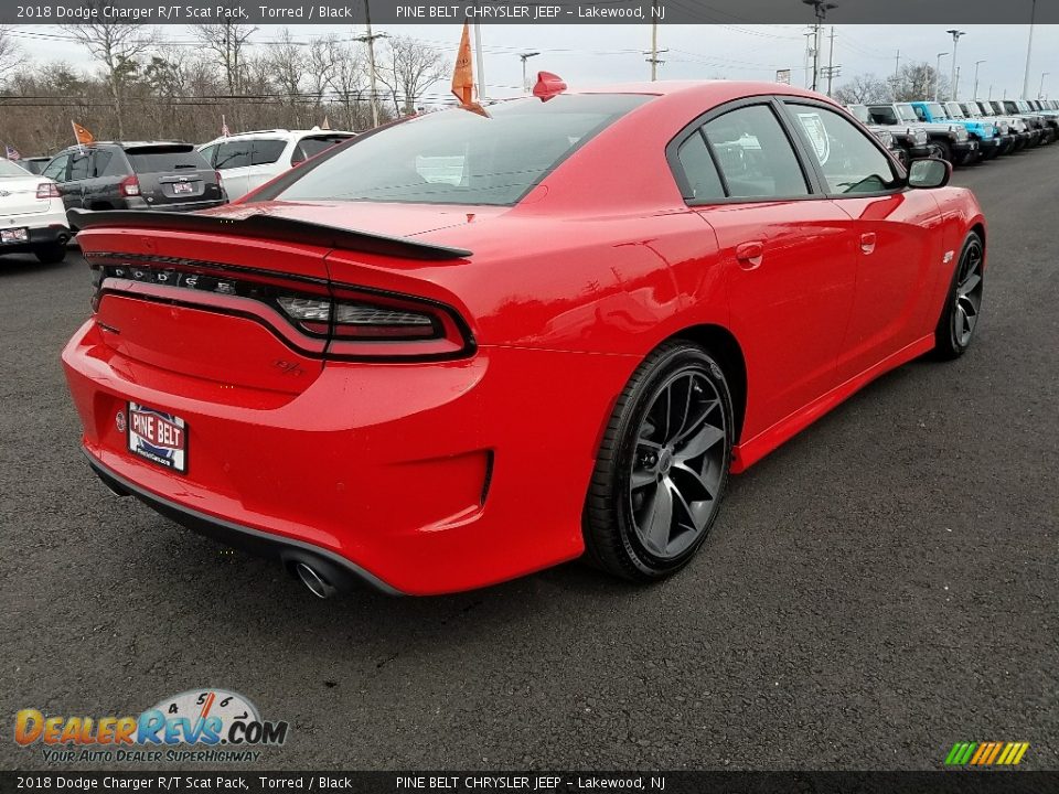 2018 Dodge Charger R/T Scat Pack Torred / Black Photo #7