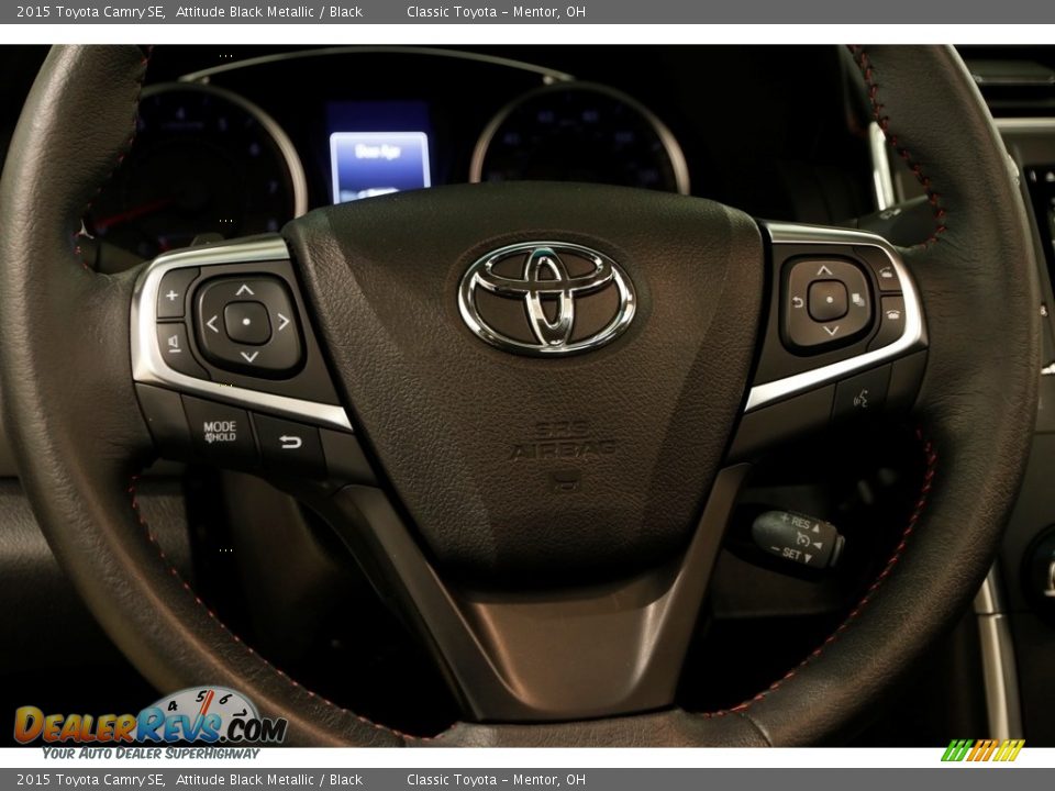 2015 Toyota Camry SE Attitude Black Metallic / Black Photo #6