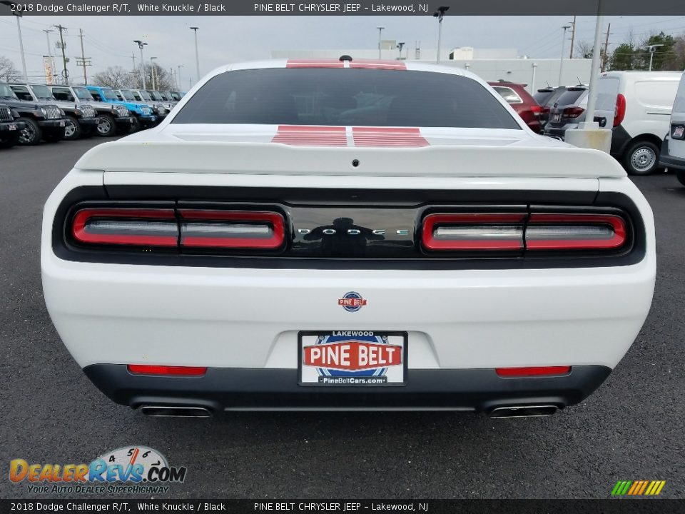 2018 Dodge Challenger R/T White Knuckle / Black Photo #6