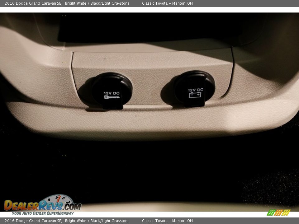 2016 Dodge Grand Caravan SE Bright White / Black/Light Graystone Photo #13