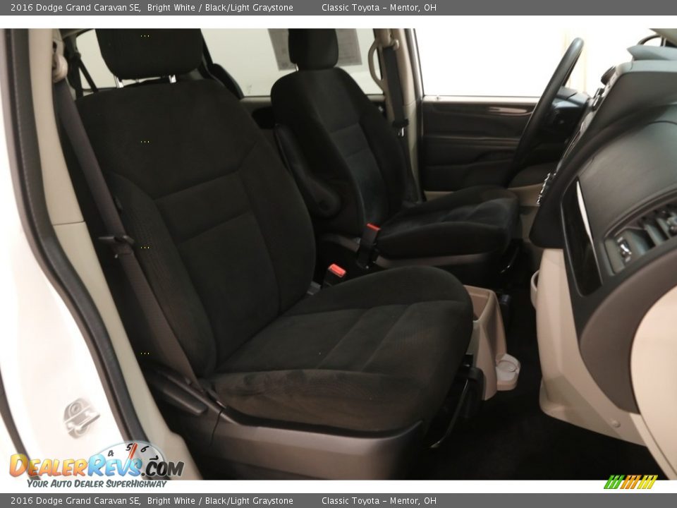 2016 Dodge Grand Caravan SE Bright White / Black/Light Graystone Photo #14