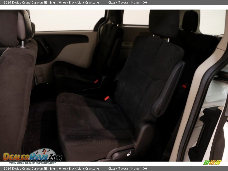 2016 Dodge Grand Caravan SE Bright White / Black/Light Graystone Photo #16