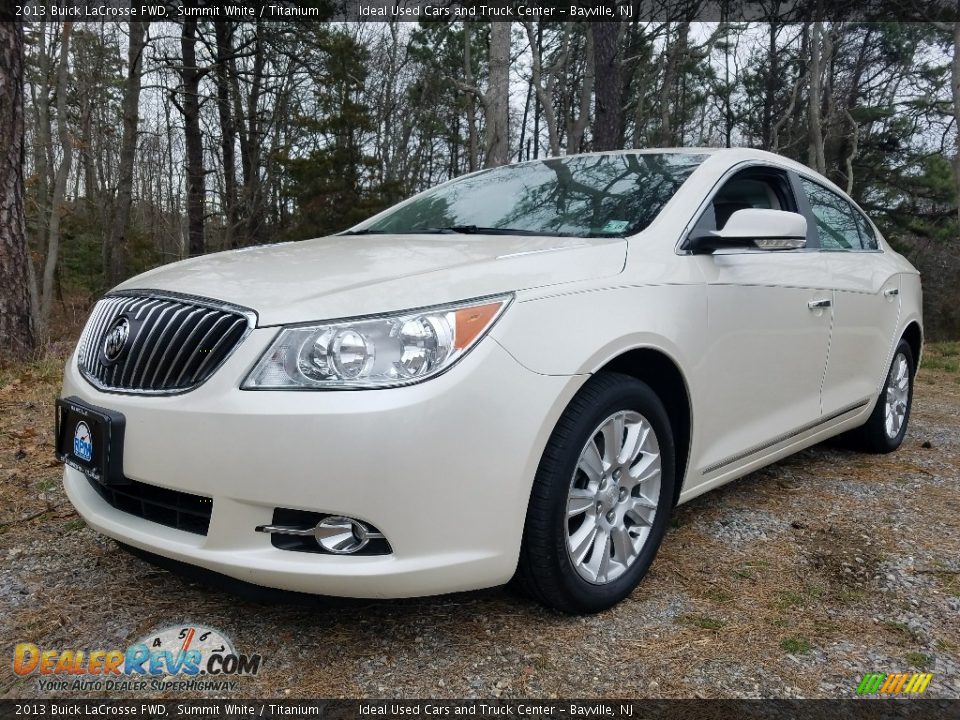 2013 Buick LaCrosse FWD Summit White / Titanium Photo #1