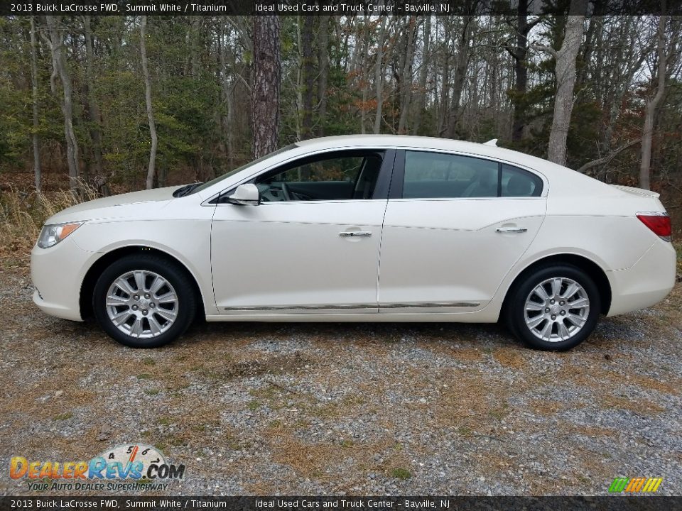 2013 Buick LaCrosse FWD Summit White / Titanium Photo #2