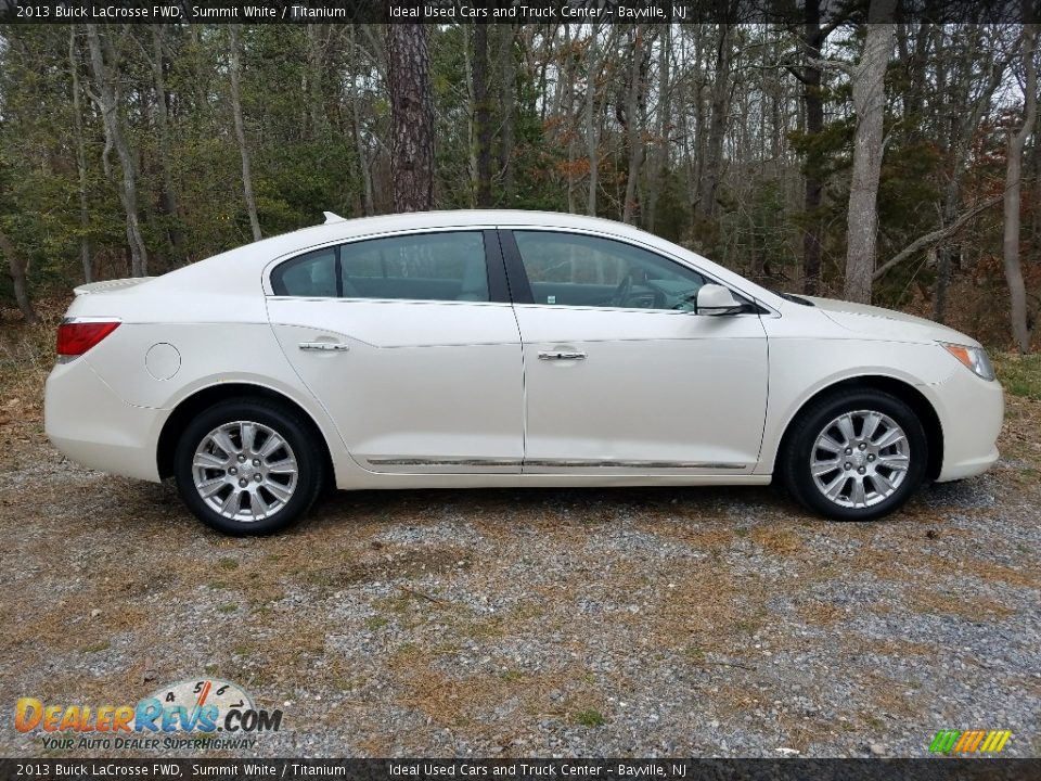 2013 Buick LaCrosse FWD Summit White / Titanium Photo #6