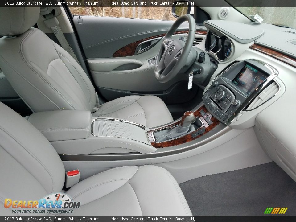 2013 Buick LaCrosse FWD Summit White / Titanium Photo #10
