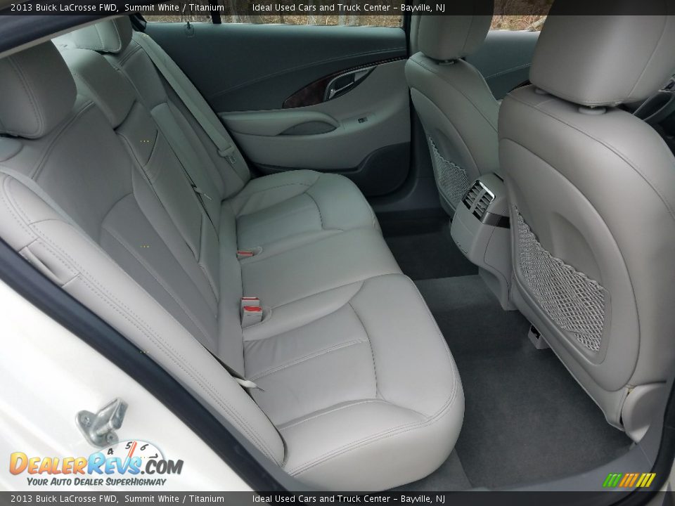 2013 Buick LaCrosse FWD Summit White / Titanium Photo #11