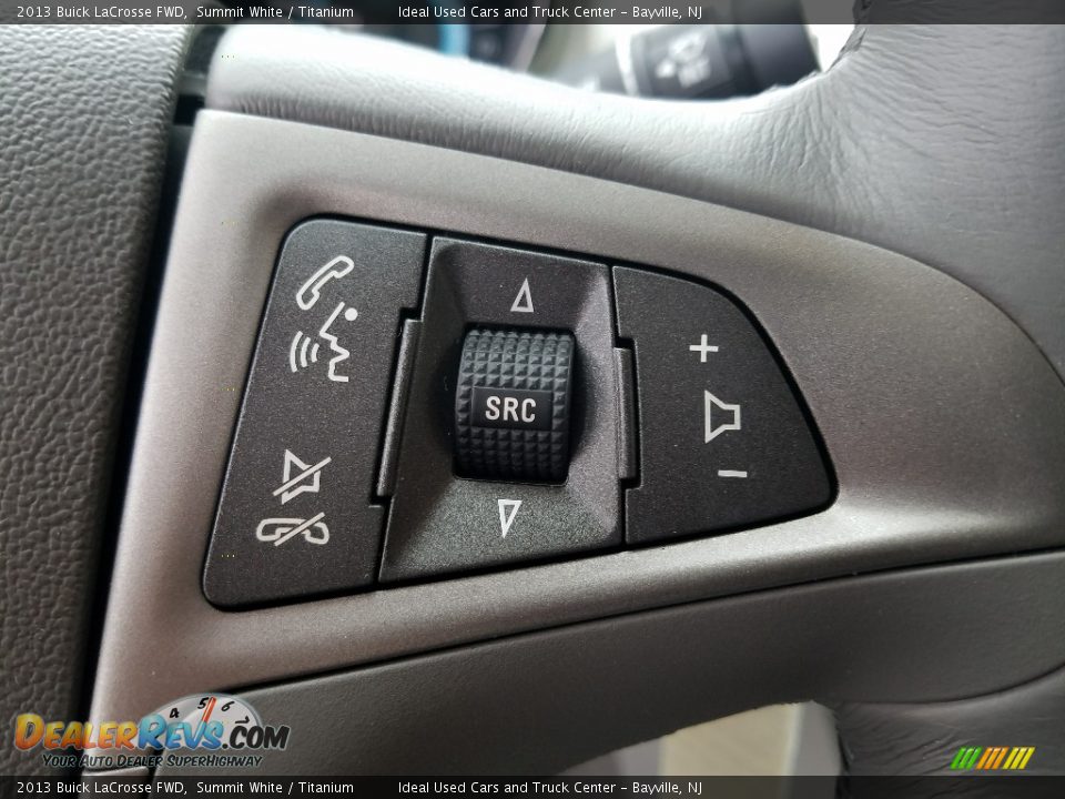 2013 Buick LaCrosse FWD Summit White / Titanium Photo #15