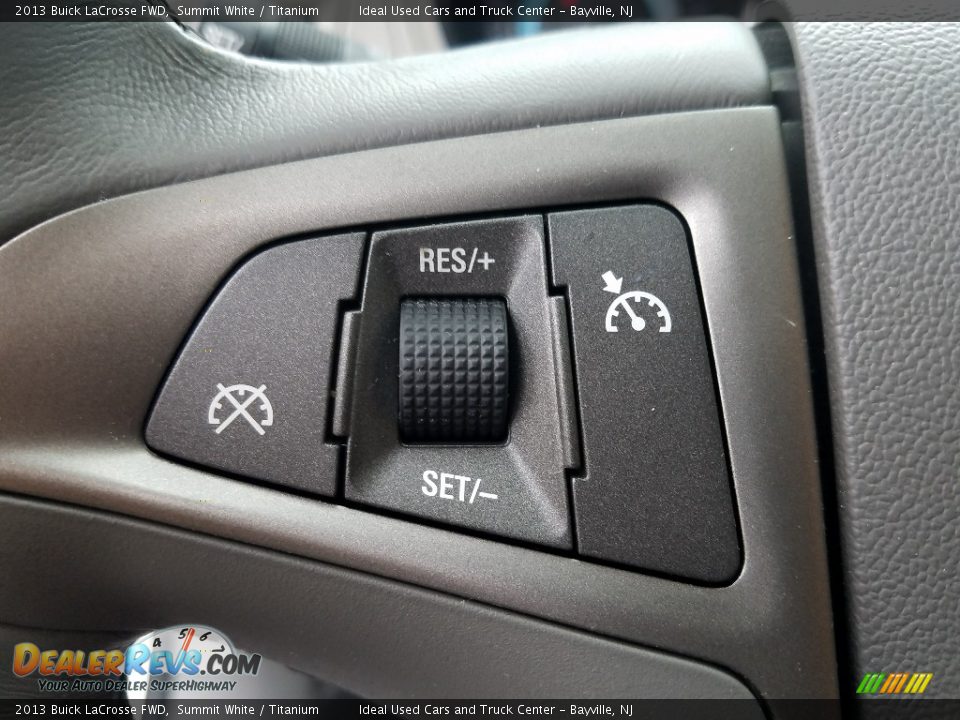 2013 Buick LaCrosse FWD Summit White / Titanium Photo #16