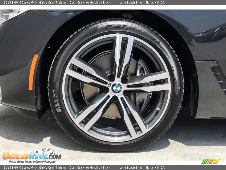 2018 BMW 6 Series 640i xDrive Gran Turismo Dark Graphite Metallic / Black Photo #9