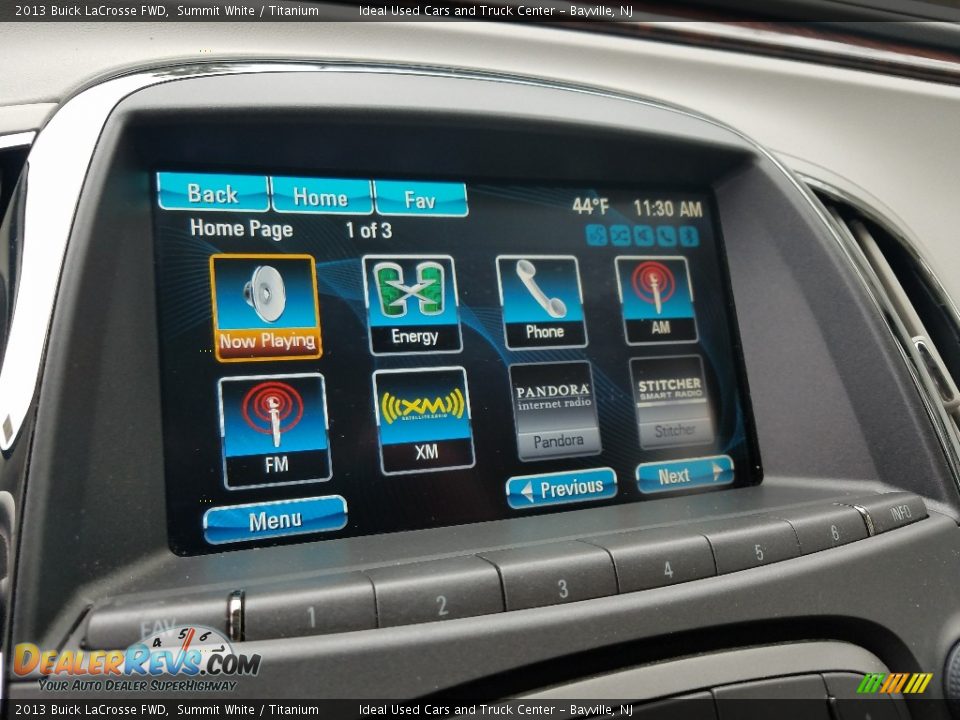 2013 Buick LaCrosse FWD Summit White / Titanium Photo #18