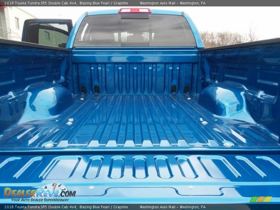 2018 Toyota Tundra SR5 Double Cab 4x4 Blazing Blue Pearl / Graphite Photo #19