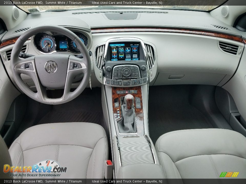 2013 Buick LaCrosse FWD Summit White / Titanium Photo #22