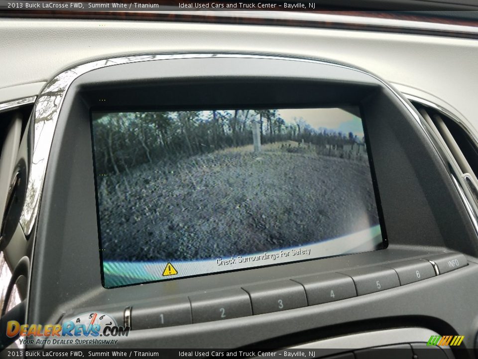 2013 Buick LaCrosse FWD Summit White / Titanium Photo #23