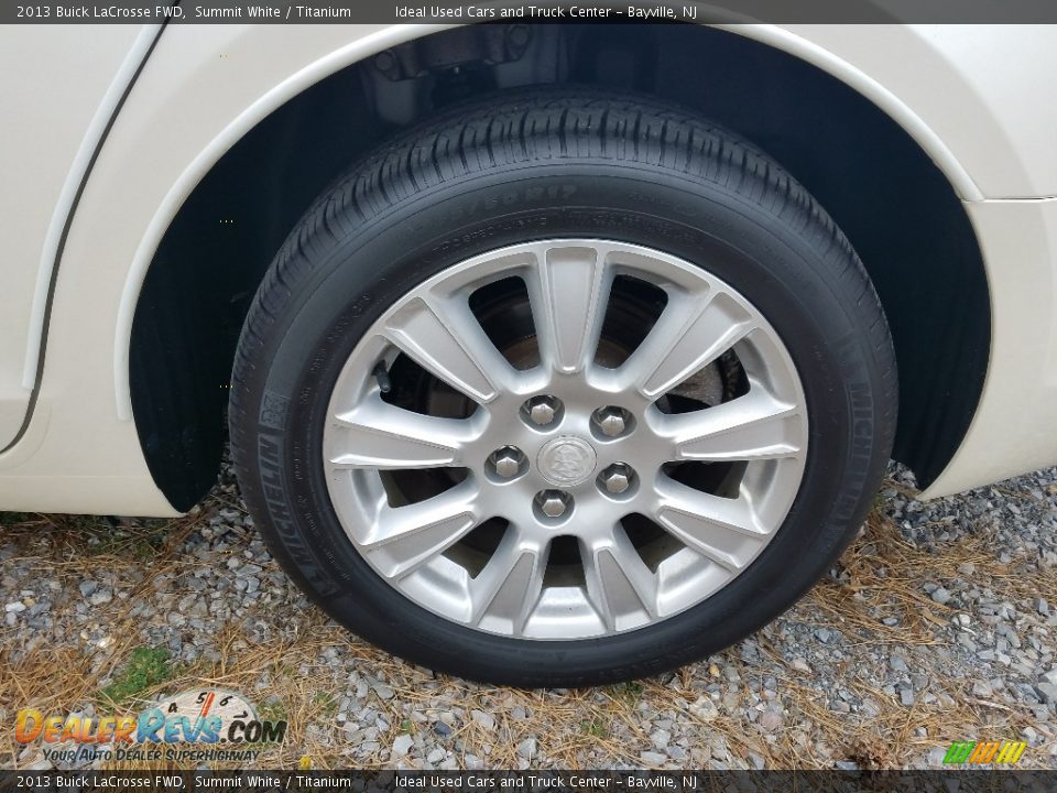 2013 Buick LaCrosse FWD Summit White / Titanium Photo #25