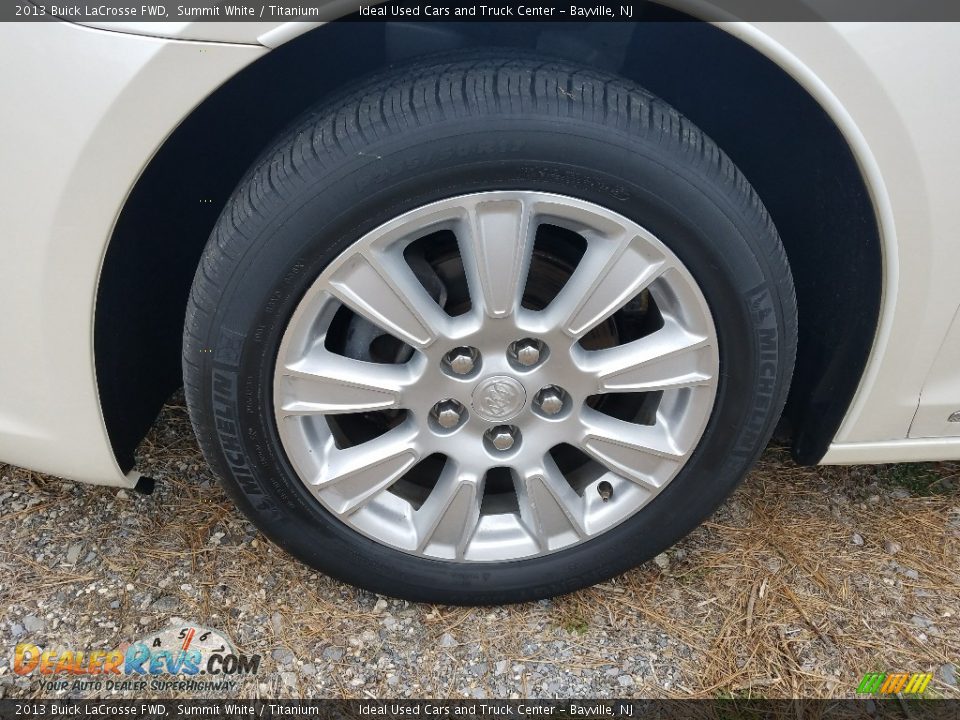 2013 Buick LaCrosse FWD Summit White / Titanium Photo #26