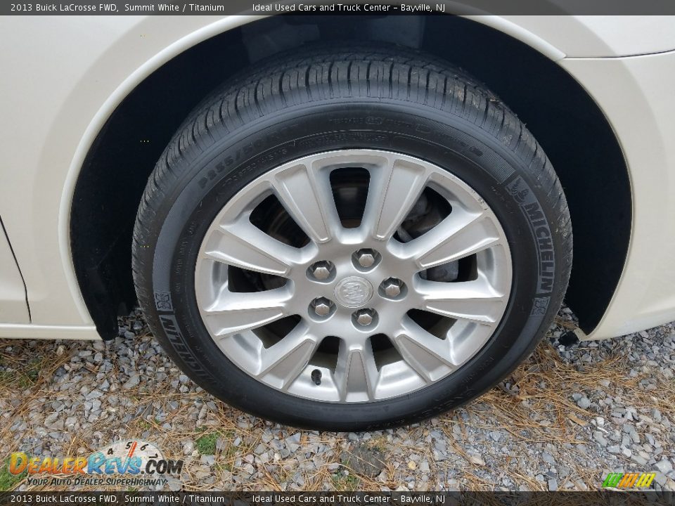 2013 Buick LaCrosse FWD Summit White / Titanium Photo #27