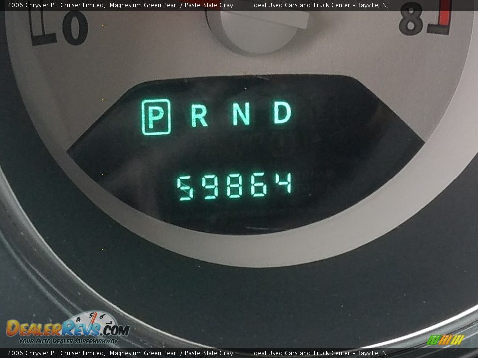 2006 Chrysler PT Cruiser Limited Magnesium Green Pearl / Pastel Slate Gray Photo #15