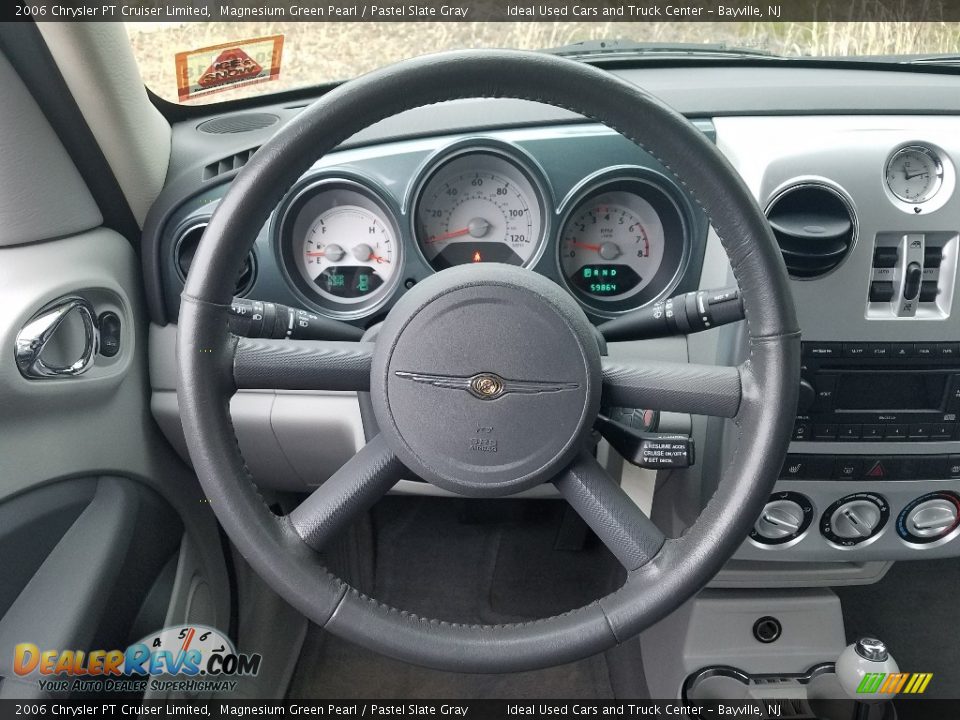 2006 Chrysler PT Cruiser Limited Magnesium Green Pearl / Pastel Slate Gray Photo #18
