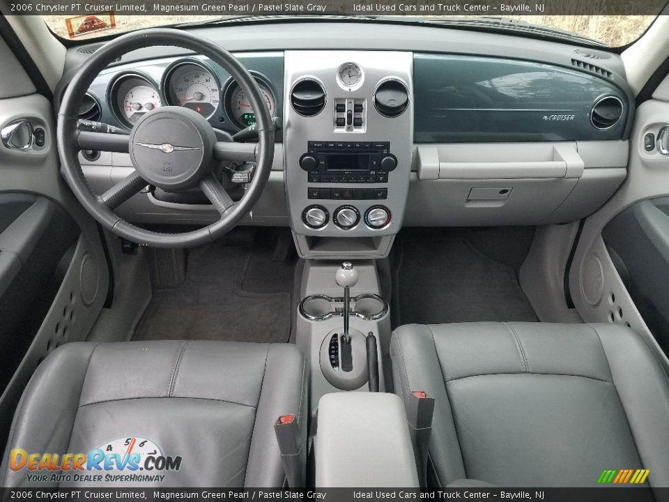 2006 Chrysler PT Cruiser Limited Magnesium Green Pearl / Pastel Slate Gray Photo #20