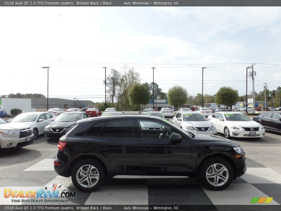 2018 Audi Q5 2.0 TFSI Premium quattro Brilliant Black / Black Photo #3