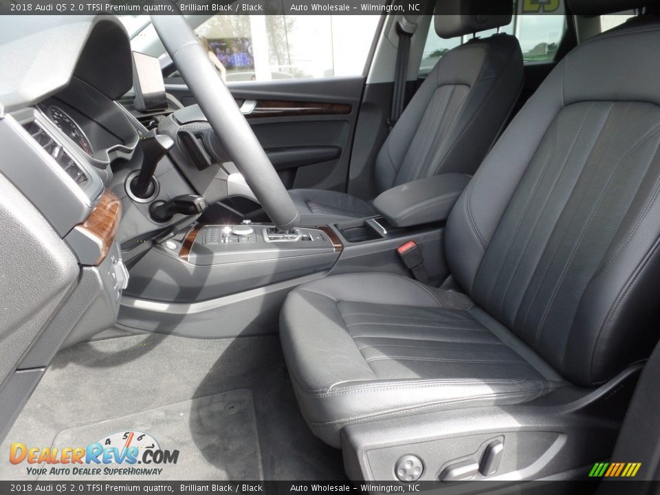 2018 Audi Q5 2.0 TFSI Premium quattro Brilliant Black / Black Photo #10