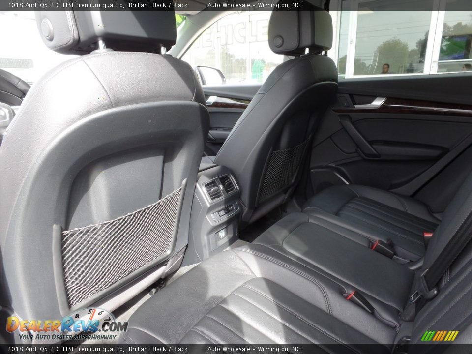 2018 Audi Q5 2.0 TFSI Premium quattro Brilliant Black / Black Photo #11