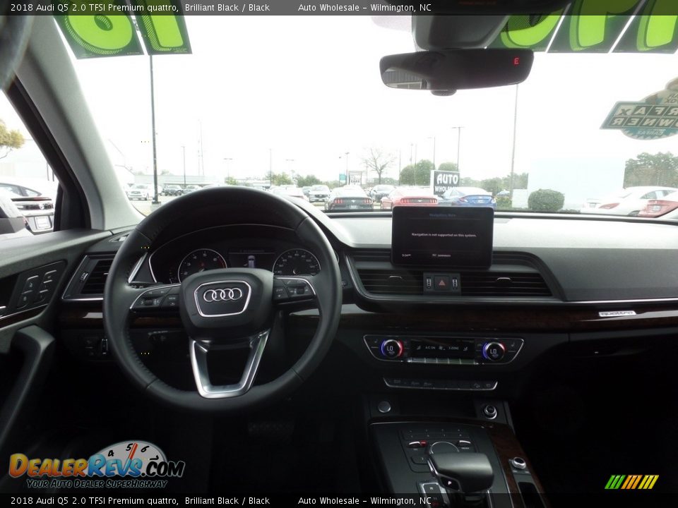 2018 Audi Q5 2.0 TFSI Premium quattro Brilliant Black / Black Photo #14