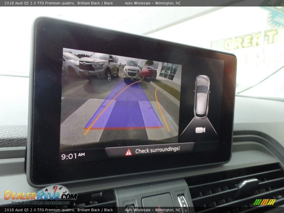 2018 Audi Q5 2.0 TFSI Premium quattro Brilliant Black / Black Photo #17