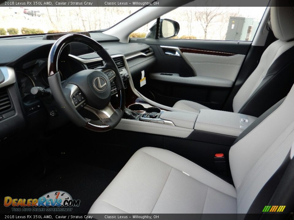 Stratus Gray Interior - 2018 Lexus RX 350L AWD Photo #3