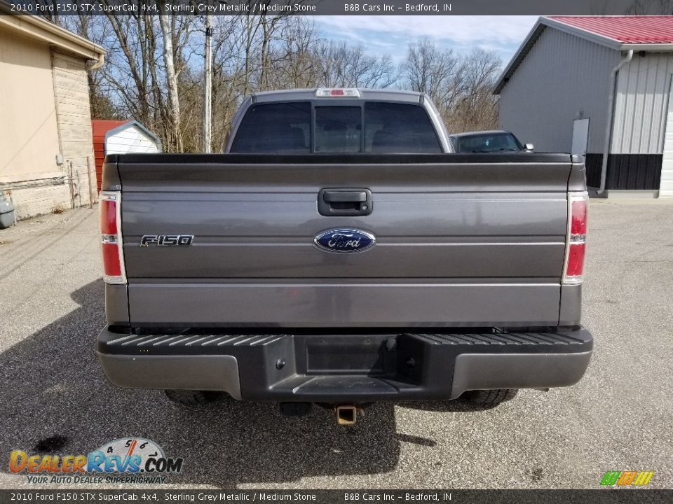 2010 Ford F150 STX SuperCab 4x4 Sterling Grey Metallic / Medium Stone Photo #4