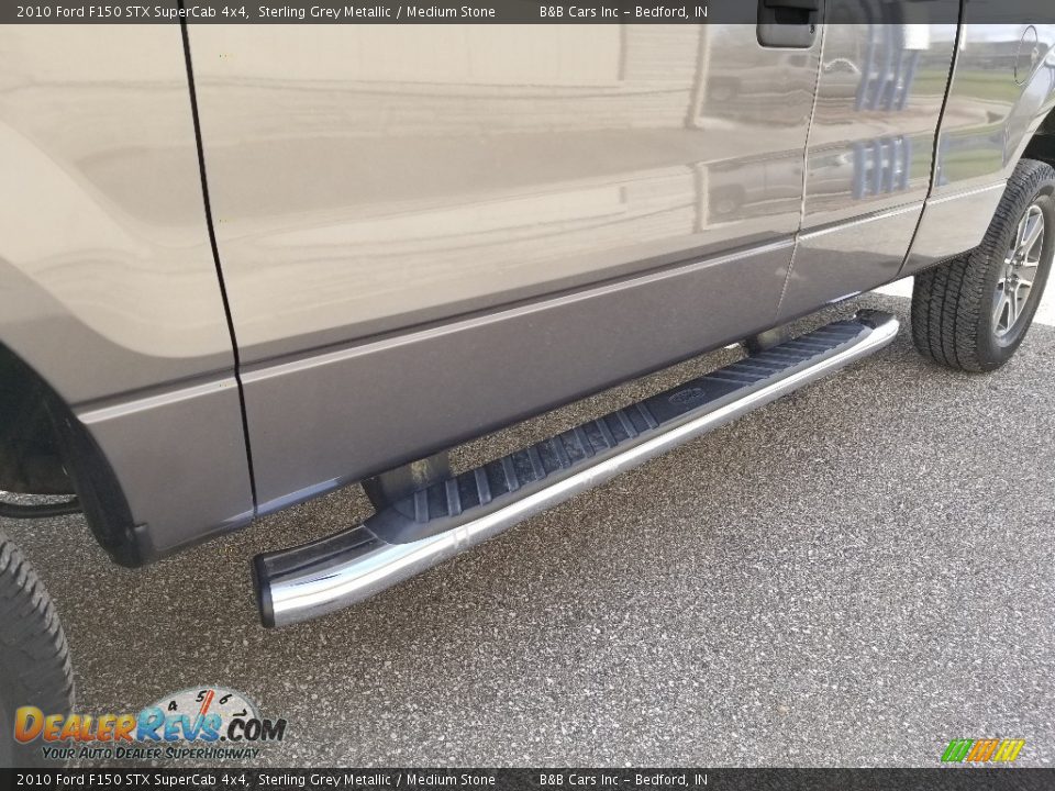 2010 Ford F150 STX SuperCab 4x4 Sterling Grey Metallic / Medium Stone Photo #10