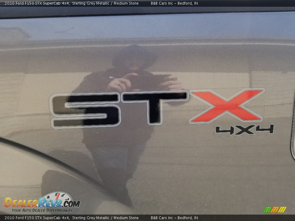 2010 Ford F150 STX SuperCab 4x4 Sterling Grey Metallic / Medium Stone Photo #12