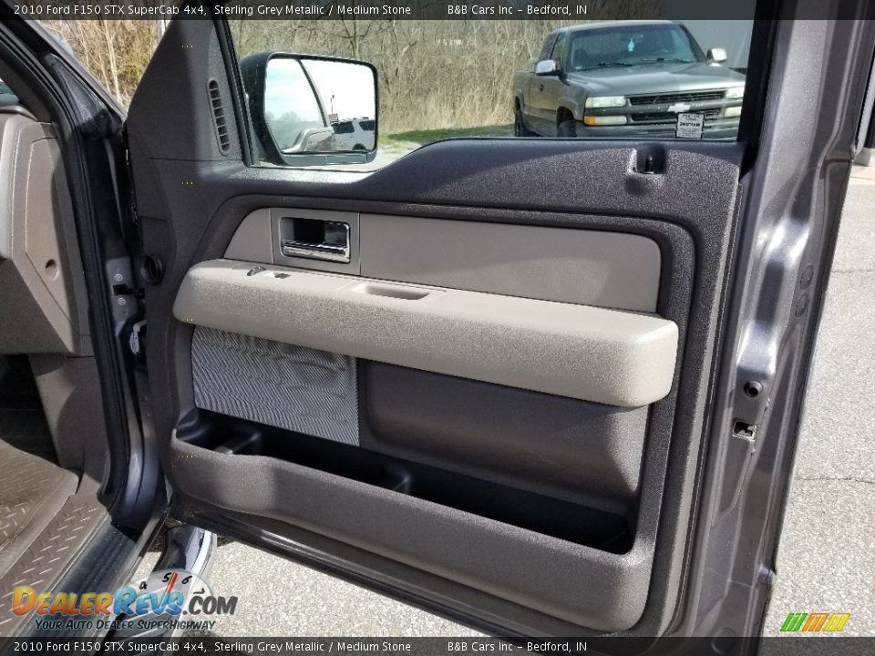 2010 Ford F150 STX SuperCab 4x4 Sterling Grey Metallic / Medium Stone Photo #15