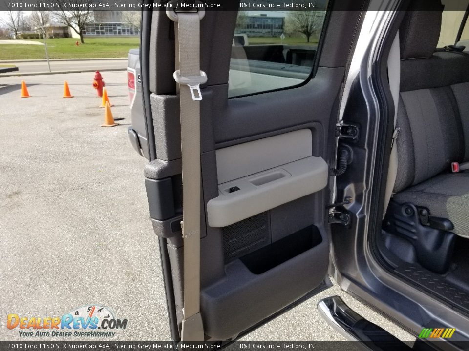 2010 Ford F150 STX SuperCab 4x4 Sterling Grey Metallic / Medium Stone Photo #16