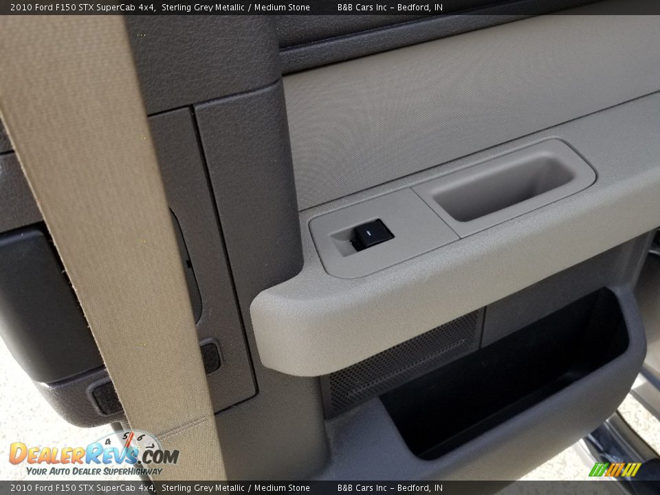 2010 Ford F150 STX SuperCab 4x4 Sterling Grey Metallic / Medium Stone Photo #17