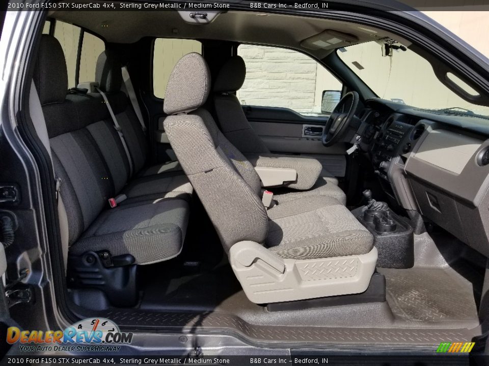 2010 Ford F150 STX SuperCab 4x4 Sterling Grey Metallic / Medium Stone Photo #18